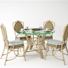 东南亚 餐桌椅组合