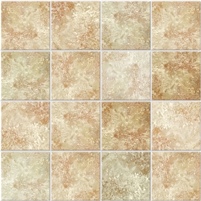 仿古砖 黄色小方格瓷砖 无缝