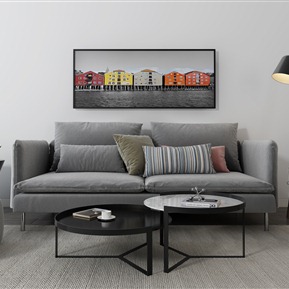 现代 沙发茶几组合