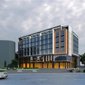 现代 商业楼 酒店商业