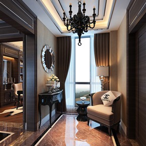 复古 玄关 尚欧罗巴入户玄关