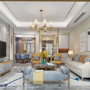 后现代 客餐厅 客餐厅门厅