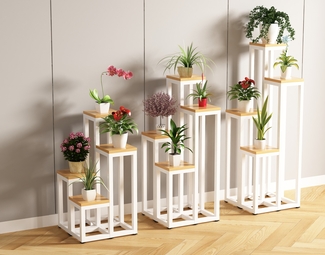 现代 花架 花架组合