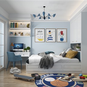 现代 榻榻米卧室 主卧