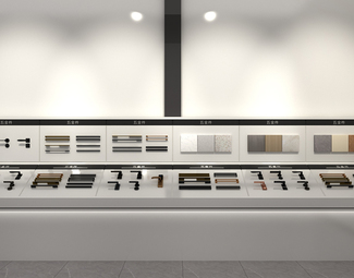 现代 展示柜 工法展示柜