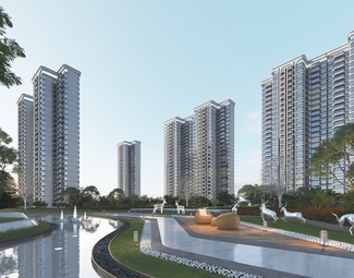 现代 住宅区