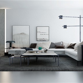 现代 沙发茶几组合 沙发