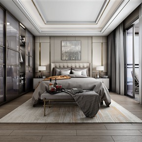 现代 卧室