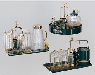 现代 茶具 茶具组合