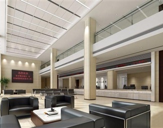 现代大厅沙发茶几