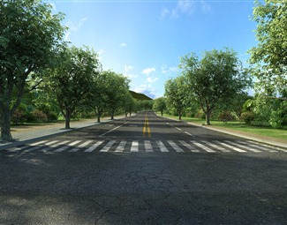 现代 道路