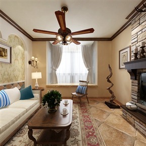 美式 客厅