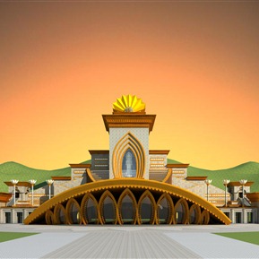 东南亚 寺庙 佛学院佛教寺庙