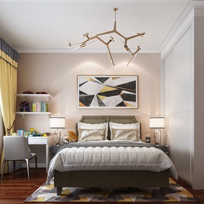 现代 卧室