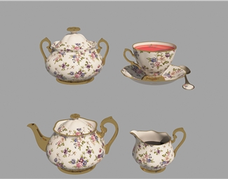 简欧茶壶茶具