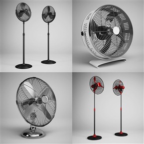 现代 风扇 立式扇组合