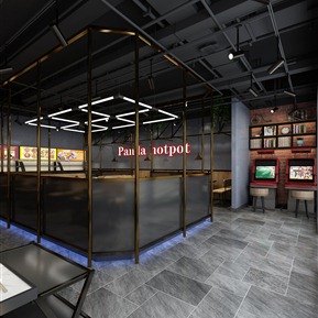 工业LOFT 餐厅 麻辣烫