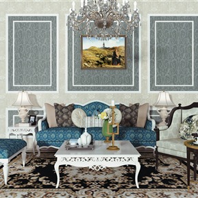 简欧 沙发茶几组合 沙发组合 多人沙发