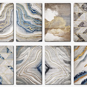 现代 方形地毯 地毯