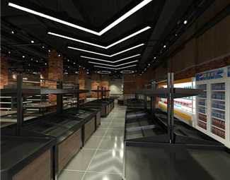 工业LOFT 超市 生鲜超市