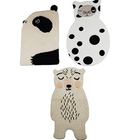 现代 造型地毯 儿童异形地毯