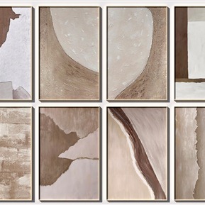 侘寂 抽象画 抽象艺术装饰画