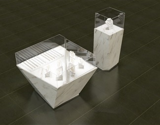首饰展示柜3d模型
