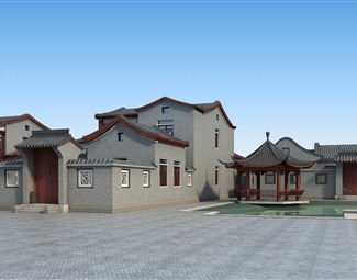 中式室外建筑
