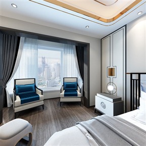 新中式 卧室