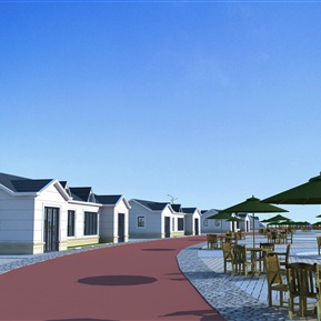 现代 广场 旅游区景观