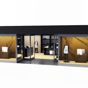 现代 门头 商铺