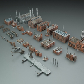 现代 工厂 码头工厂