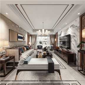 新中式 客餐厅 客厅