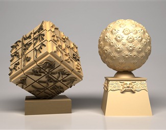 新中式校园文化雕塑