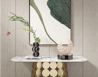 轻奢 端景台 端景台装饰柜