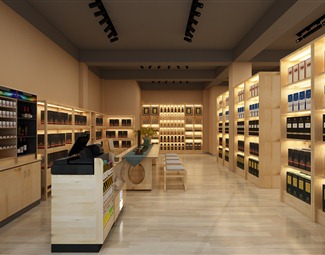 新中式展示柜
