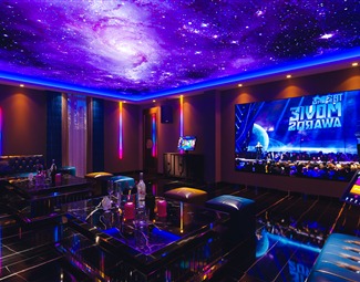 现代 KTV 包厢