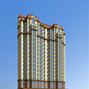 欧式 住宅楼 商服住宅牌匾整治