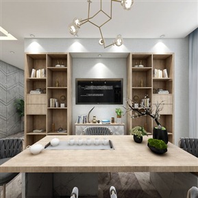 北欧 包间 简约茶室餐厅