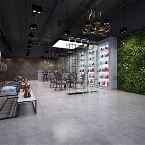 工业LOFT 服装店