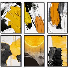 现代 抽象画 装饰画