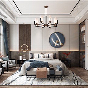 新中式 卧室
