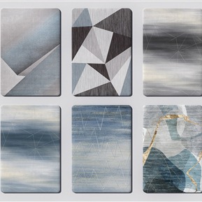 现代 方形地毯 地毯