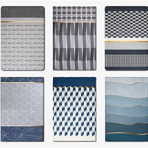 现代 方形地毯 几何图案菱形地毯