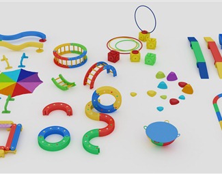 现代 玩具 感统教具组合