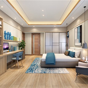 北欧 卧室 别墅儿童房