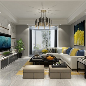 现代 客厅