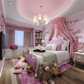 简欧 儿童房 卧室