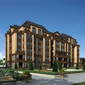 欧式 住宅楼 别墅洋房