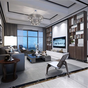 现代 客厅 简约